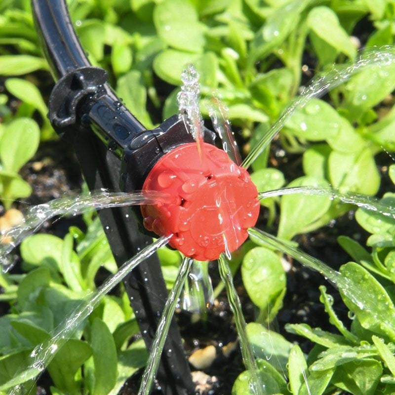 Instelbare Druppeltoppers met 360° Waterregeling voor Tuin en Plantenbakken