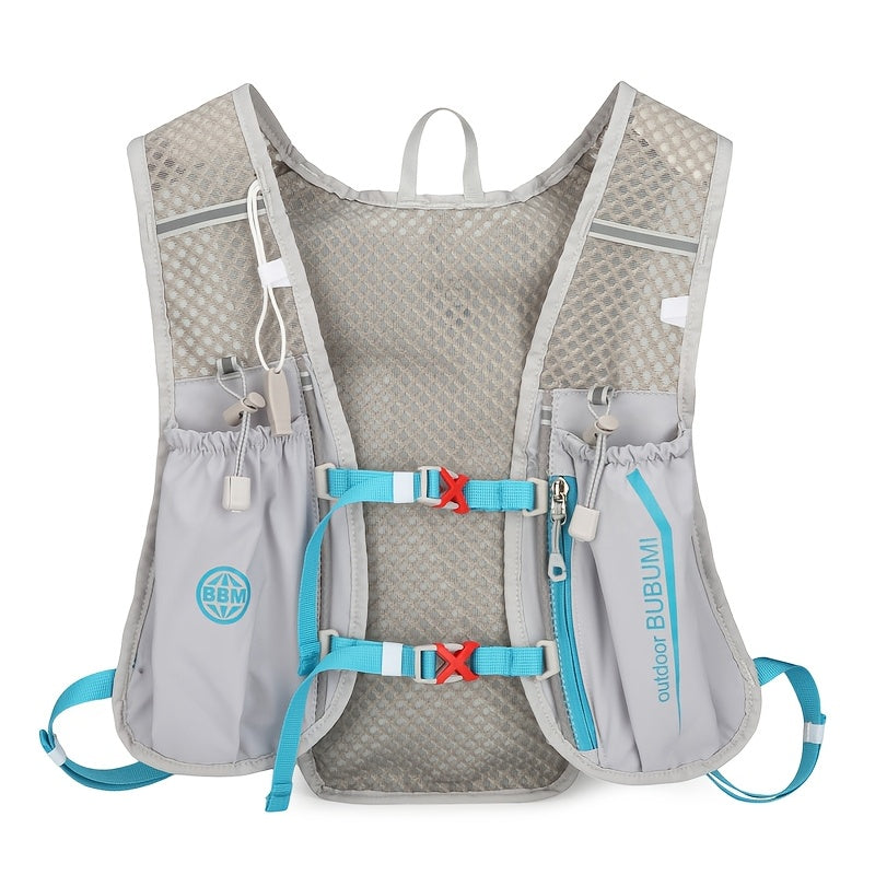 Reflecterende Sportrugzak – Multifunctionele Rugtas met Waterfleshouder voor Fietsen & Hardlopen