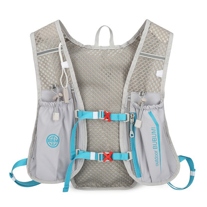 Reflecterende Sportrugzak – Multifunctionele Rugtas met Waterfleshouder voor Fietsen & Hardlopen