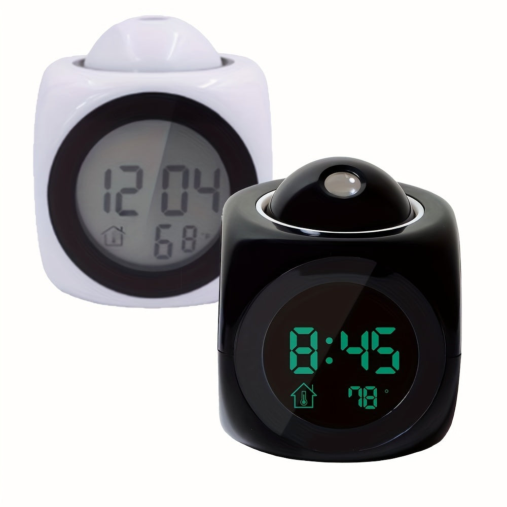 LCD Projectie Wekker met LED Display en Snoozefunctie