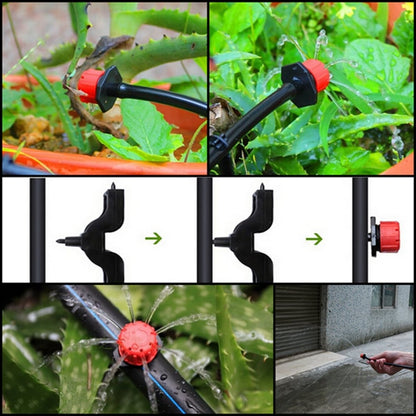 Instelbare Druppeltoppers met 360° Waterregeling voor Tuin en Plantenbakken