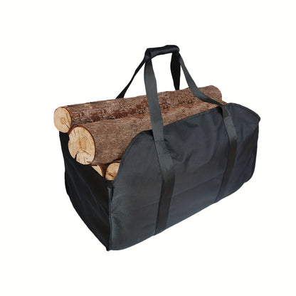 Brandhouttransporttas – Herbruikbare Olijfgroene Draagtasje voor Hout en Outdoor Gereedschap