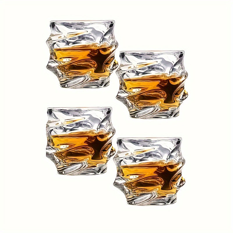 Glacero Luxe Whiskyglazenset – Sculpturaal Genot voor Elke Slok
