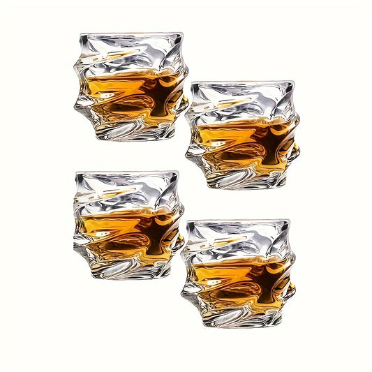 Glacero Luxe Whiskyglazenset – Sculpturaal Genot voor Elke Slok