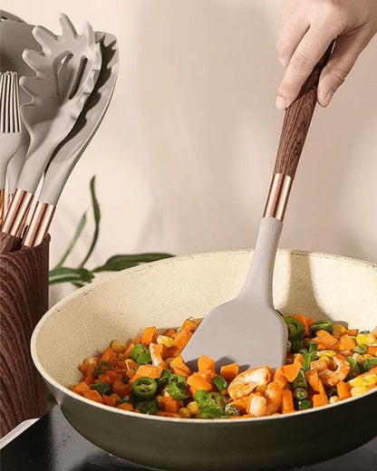 Siliconen Keukengerei Set Met 11 Onderdelen Voor Dagelijks Koken