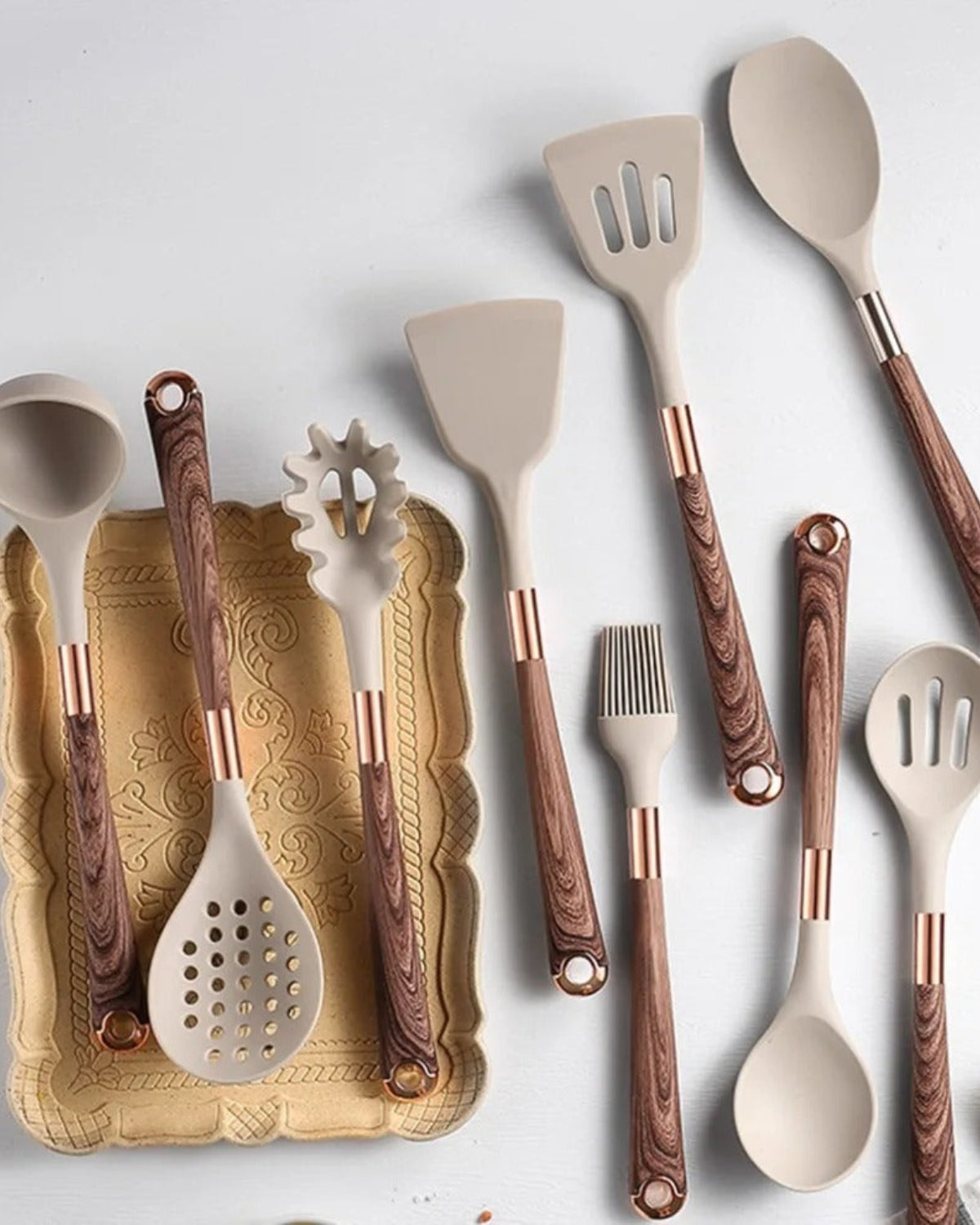Siliconen Keukengerei Set Met 11 Onderdelen Voor Dagelijks Koken