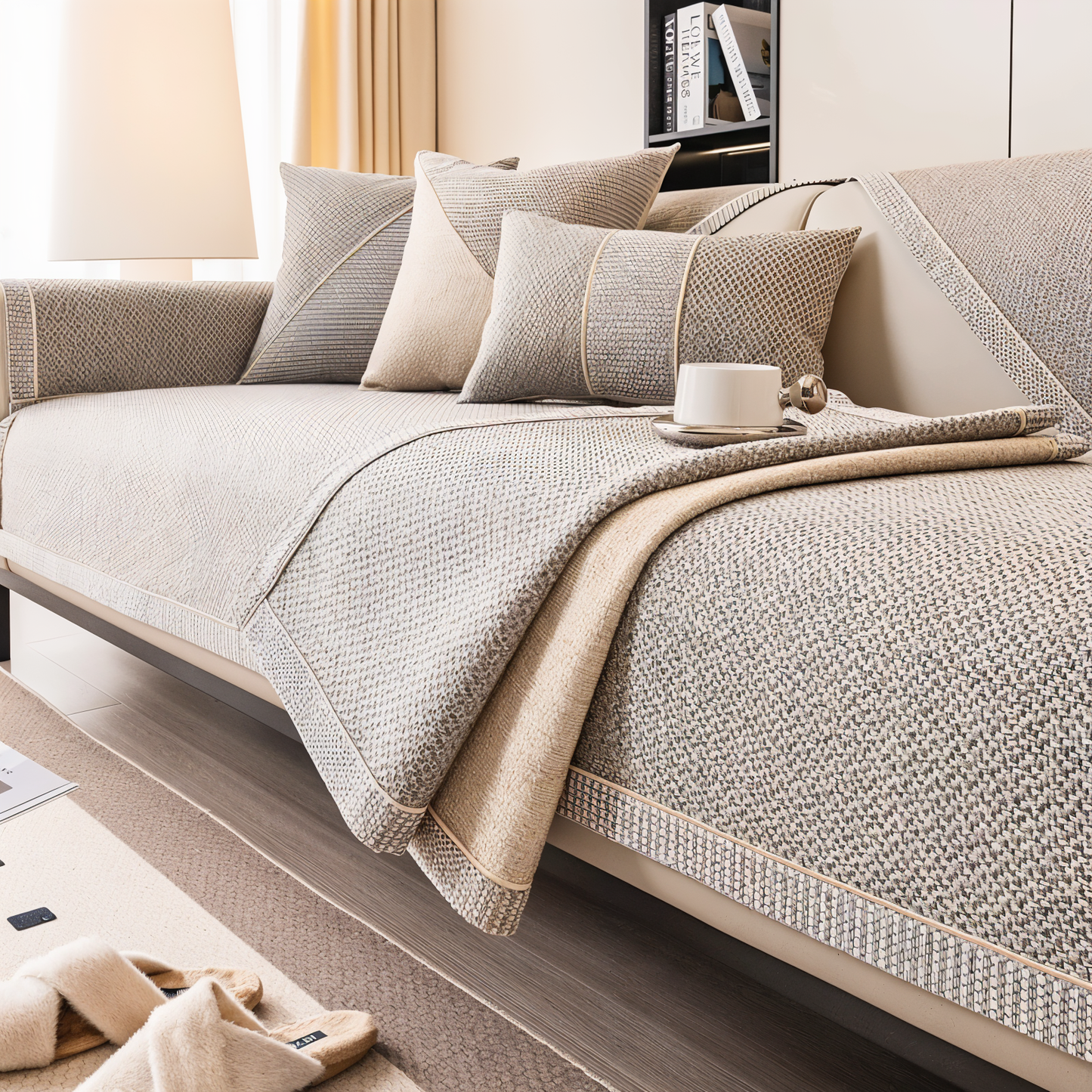 Antislip Stretch Bankhoes Beschermhoes voor Bank