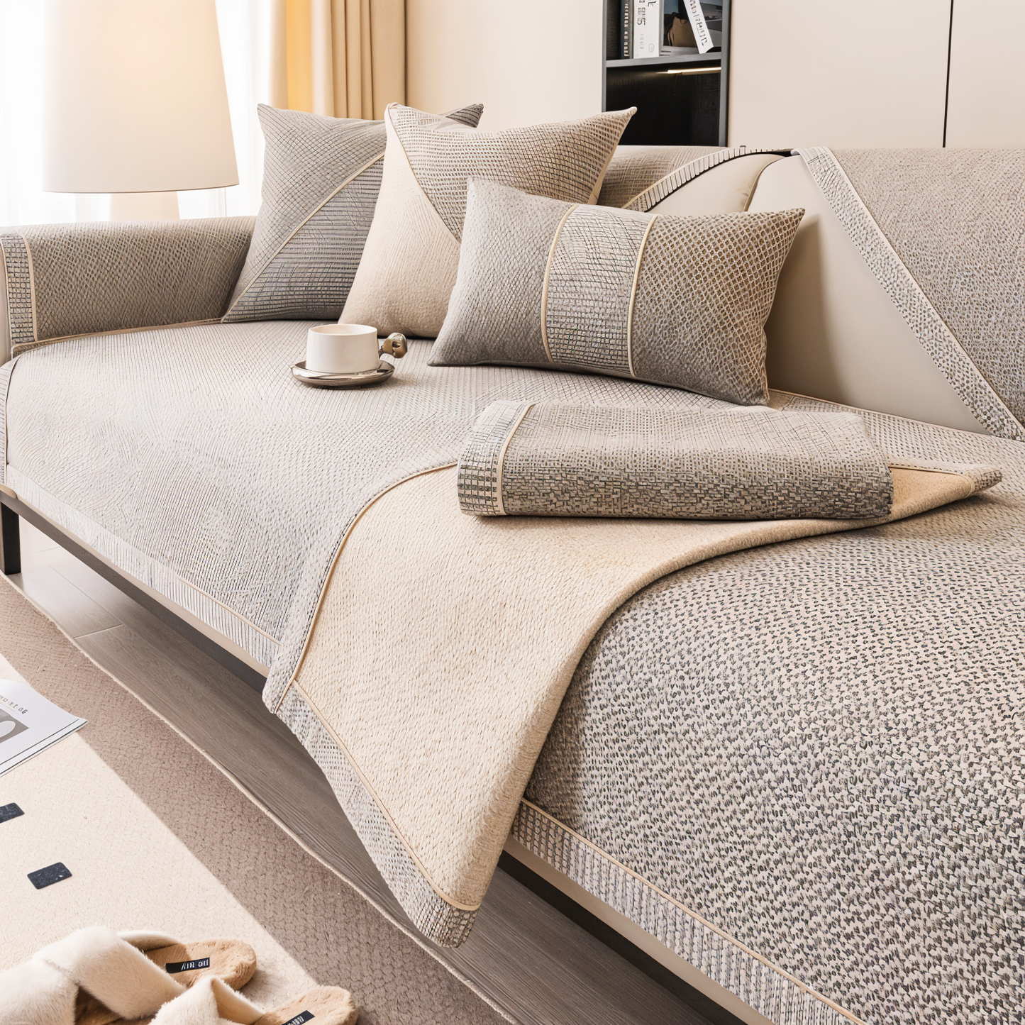 Antislip Stretch Bankhoes Beschermhoes voor Bank