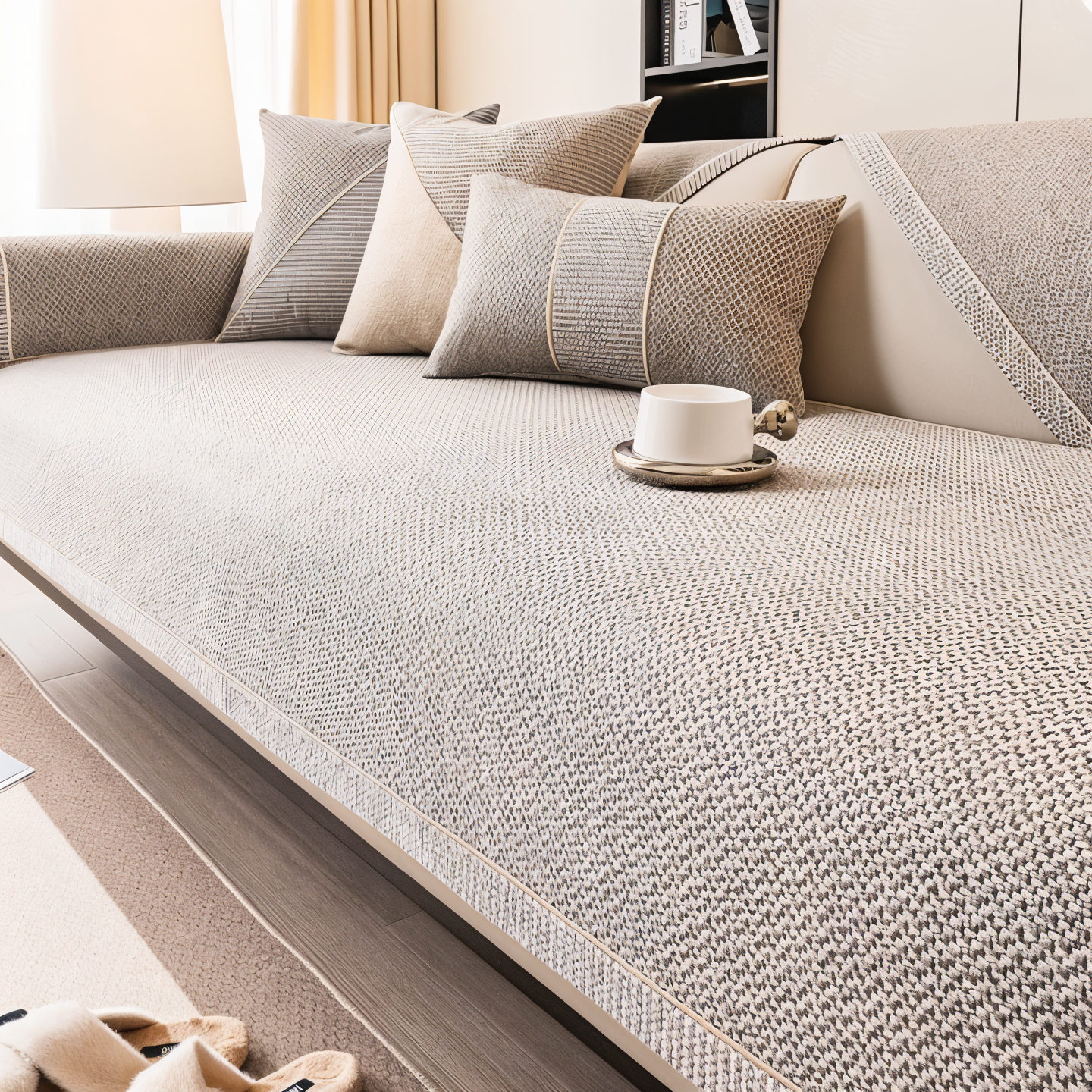 Antislip Stretch Bankhoes Beschermhoes voor Bank