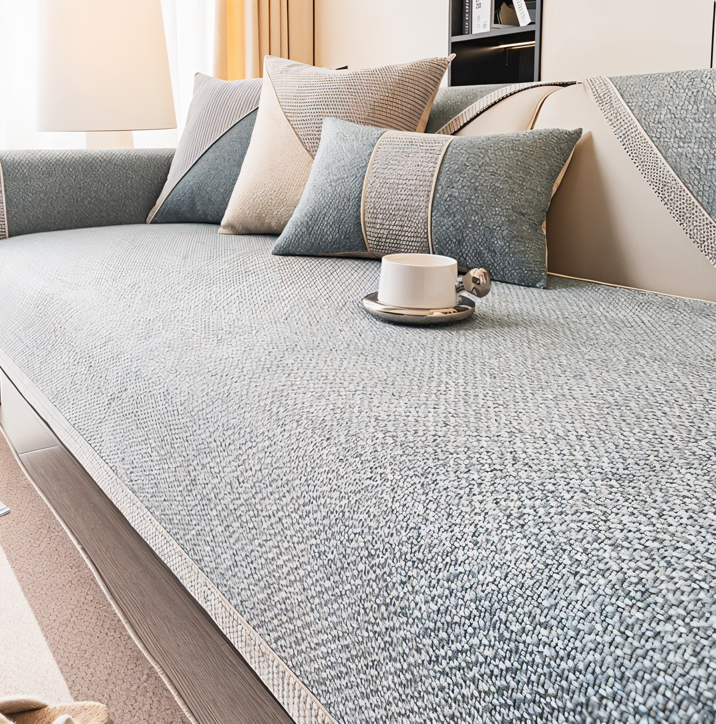 Antislip Stretch Bankhoes Beschermhoes voor Bank
