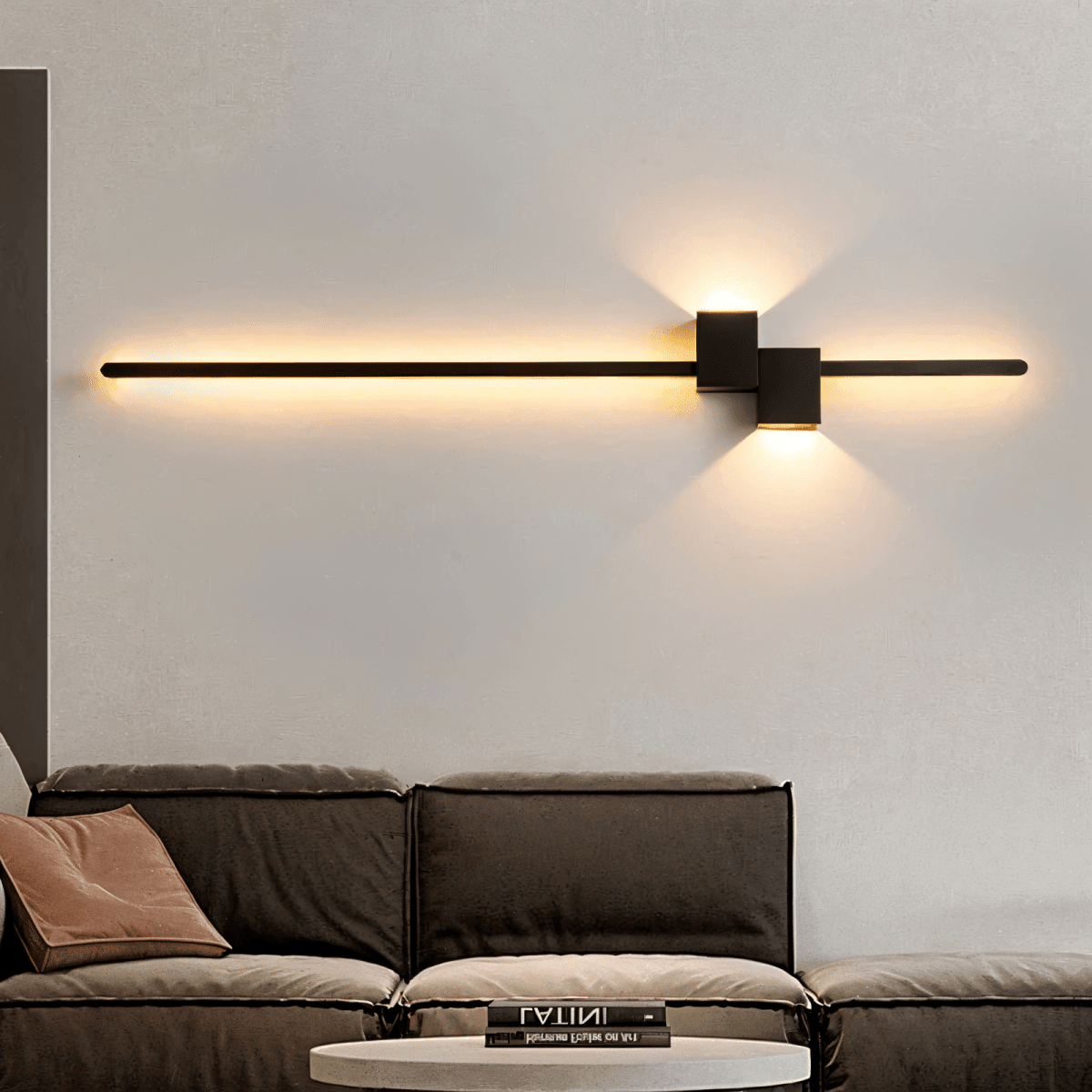 LED Wandlamp Met Minimalistisch Ontwerp En Indirecte Verlichting