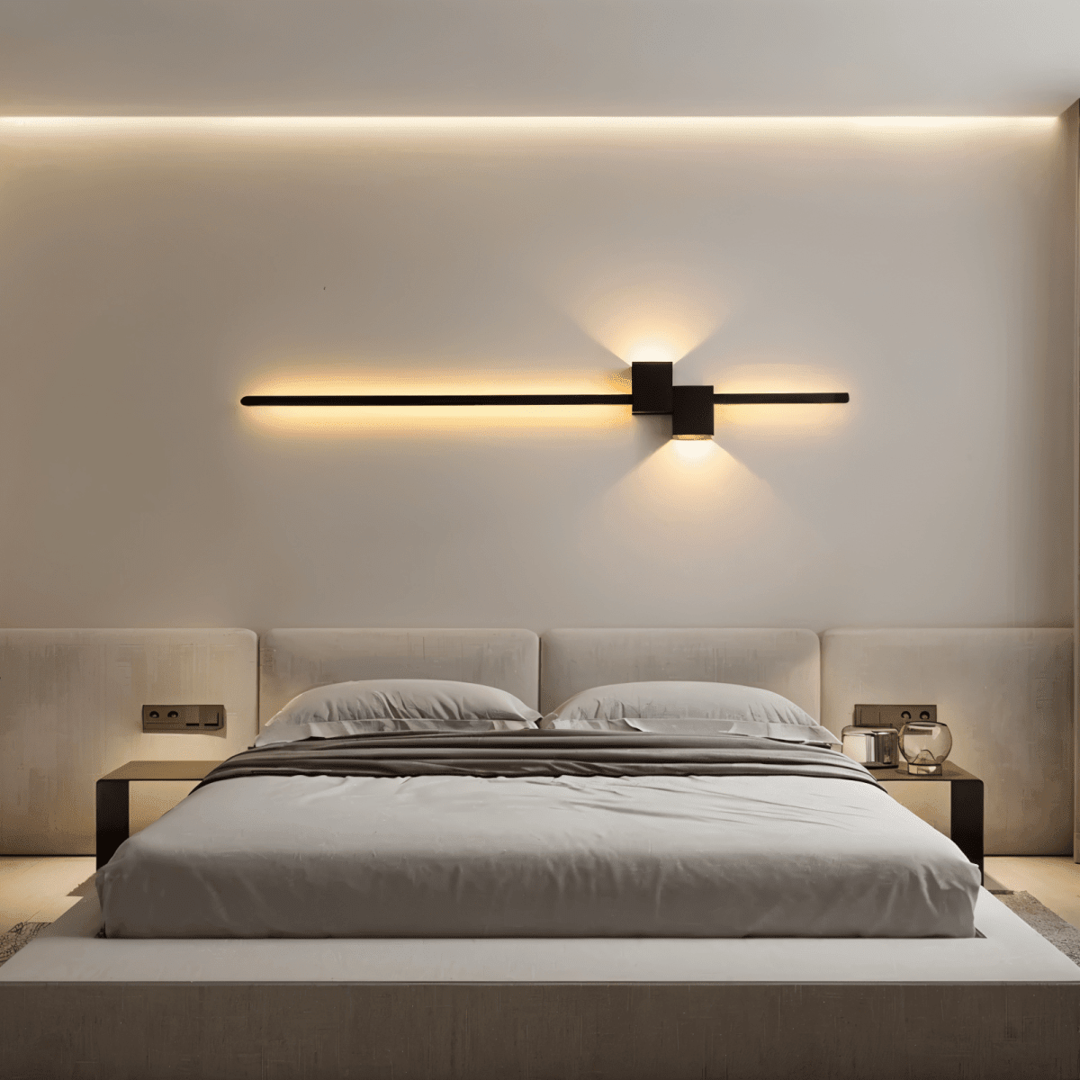 LED Wandlamp Met Minimalistisch Ontwerp En Indirecte Verlichting