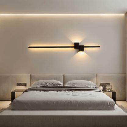 LED Wandlamp Met Minimalistisch Ontwerp En Indirecte Verlichting
