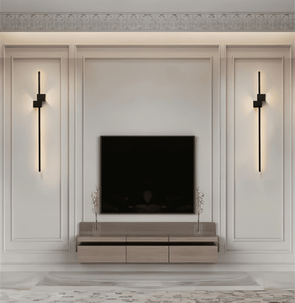 LED Wandlamp Met Minimalistisch Ontwerp En Indirecte Verlichting
