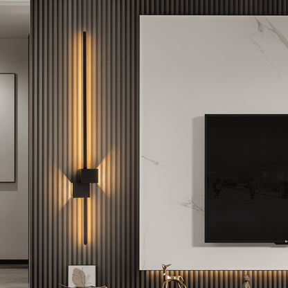 LED Wandlamp Met Minimalistisch Ontwerp En Indirecte Verlichting