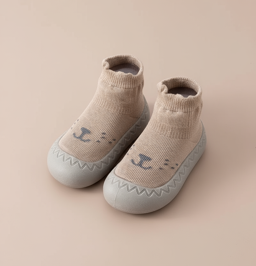 Baby Sokschoentjes Met Antislip Zool Voor Eerste Stapjes