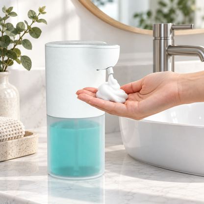 Automatische Zeepdispenser met Contactloze Sensor en Instelbare Schuimdosering