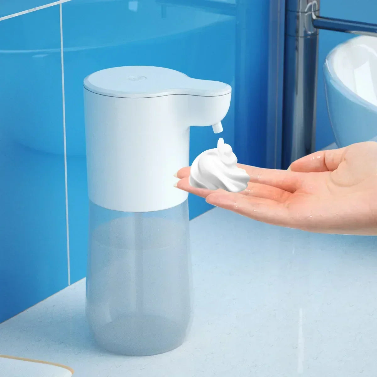 Automatische Zeepdispenser met Contactloze Sensor en Instelbare Schuimdosering
