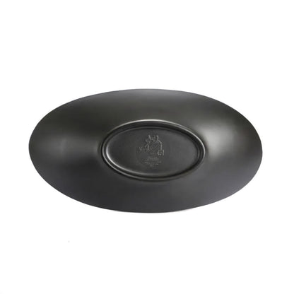 Ovale Zwarte Ovenschaal voor Bereiden en Serveren