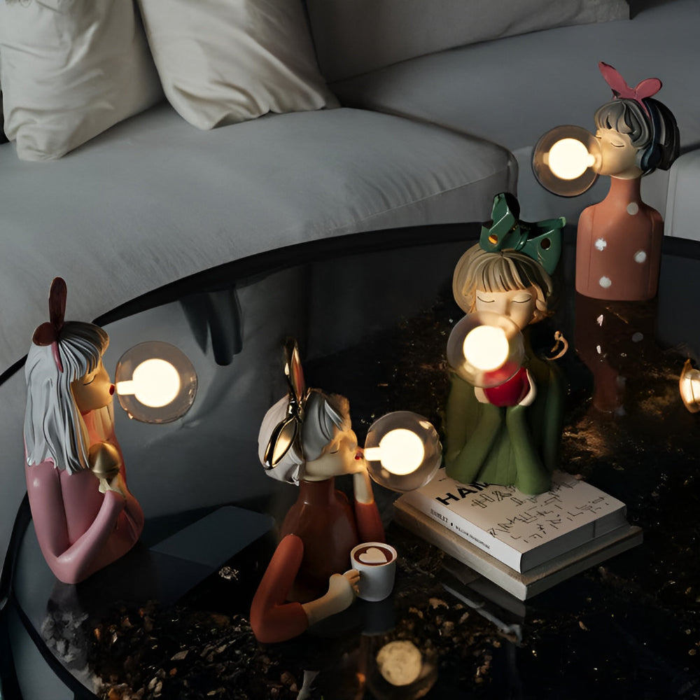Decoratieve Sprookjes Tafellamp Met LED Verlichting Voor Sfeervolle Interieurs