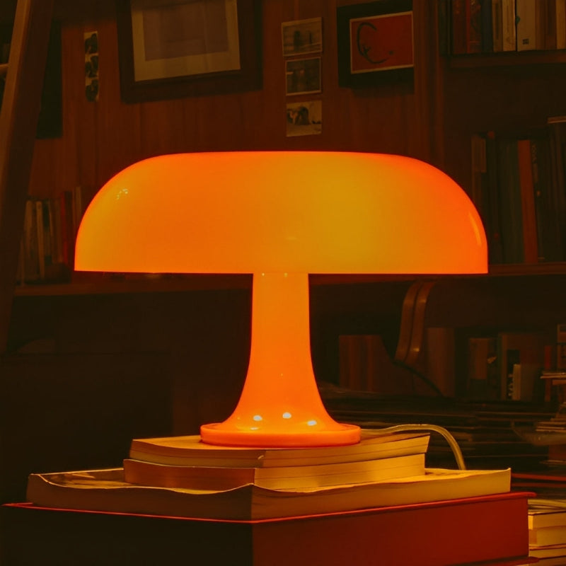 Retro Tafellamp Met Paddenstoelvorm En Instelbare LED Verlichting