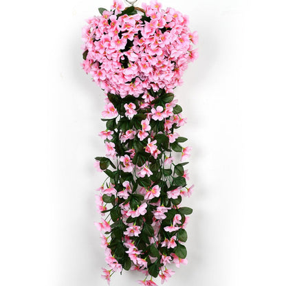 BloomCascade Luxe Hangorchidee voor Sfeervolle Interieurs
