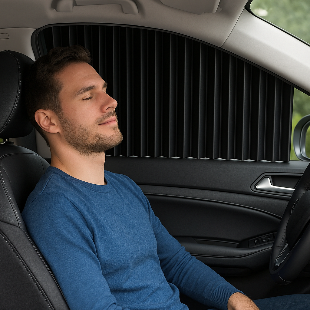 Magnetisch Auto Zonnescherm Voor Bescherming Tegen Zon En UV-Straling