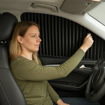 Magnetisch Auto Zonnescherm Voor Bescherming Tegen Zon En UV-Straling