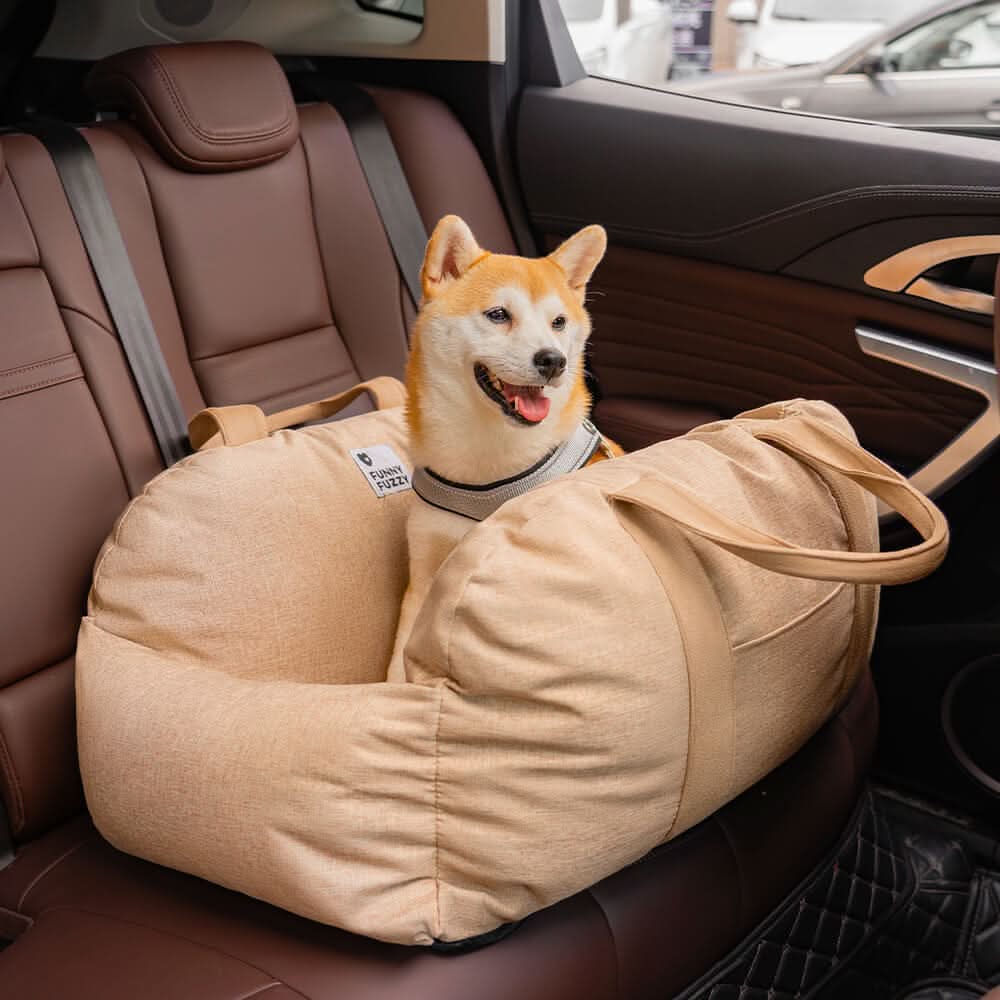 Hondenzitbed met Zachte Vulling en Veilige Autobevestiging