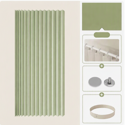 Vouwbare Doucheafscheiding met Magnetische Sluiting en Compact Ontwerp