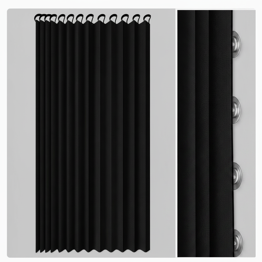 Vouwbare Doucheafscheiding met Magnetische Sluiting en Compact Ontwerp