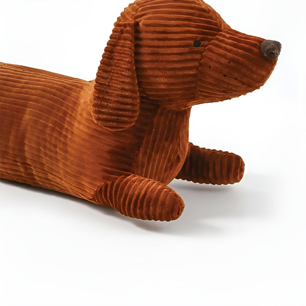 Pluche Teckel Kussen Voor Knuffelen, Ontspanning En Decoratie