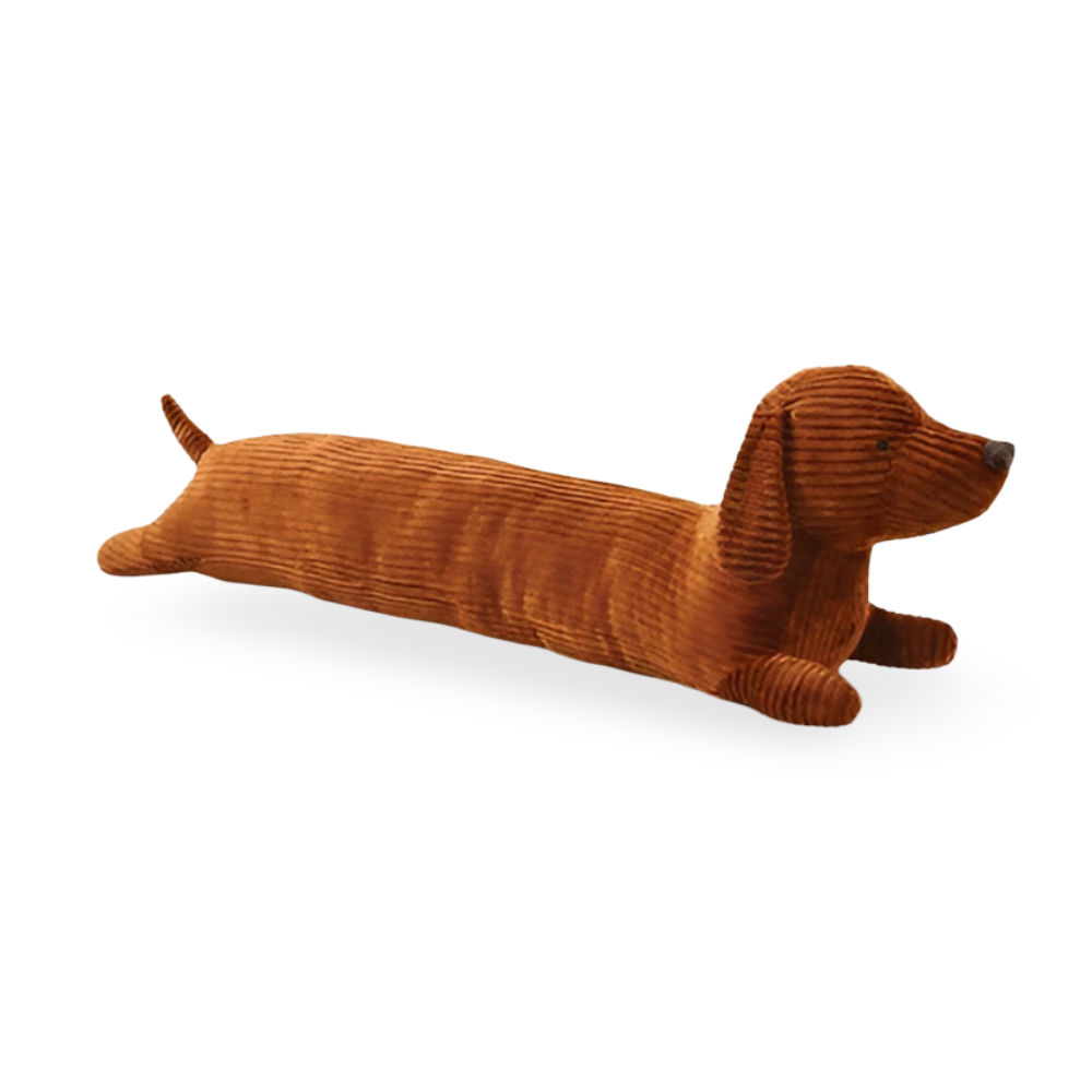 Pluche Teckel Kussen Voor Knuffelen, Ontspanning En Decoratie