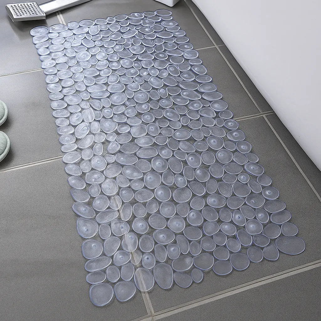Antislip Bademat Met Kiezelsteenreliëf Voor Massage En Veilige Douchemomenten