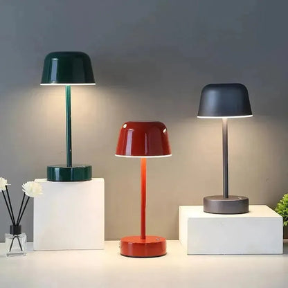 Draagbare Scandinavische Tafellamp Met Dimbare Verlichting