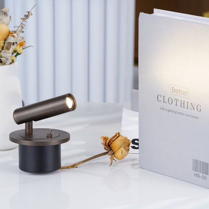 Wandleeslamp Met Cilindervorm En Zachte LED Verlichting