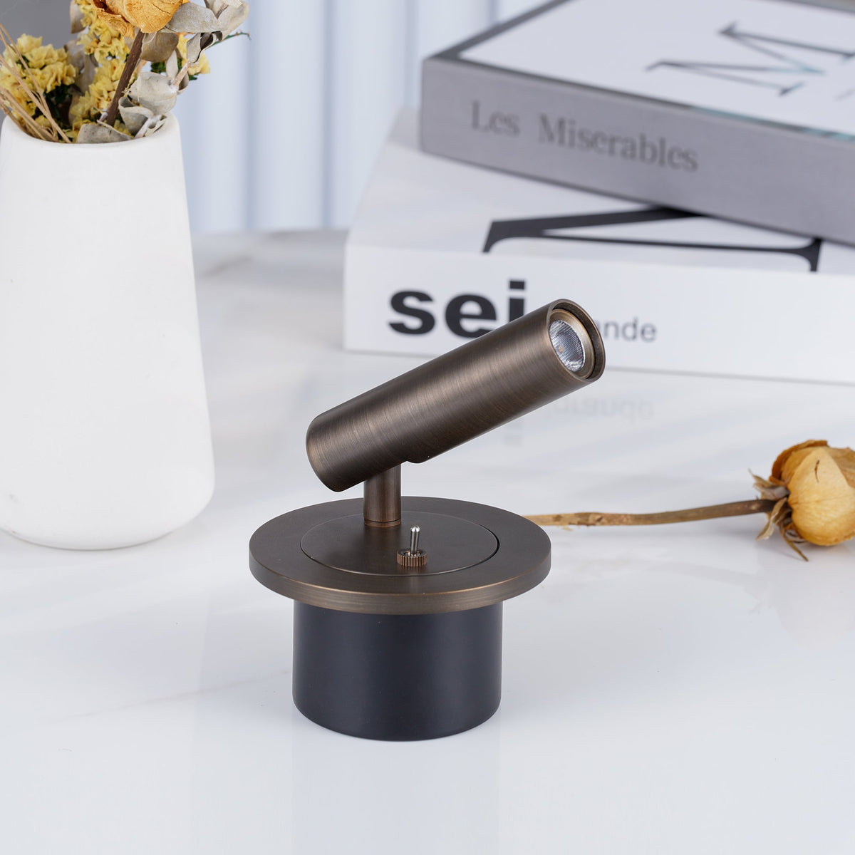 Wandleeslamp Met Cilindervorm En Zachte LED Verlichting