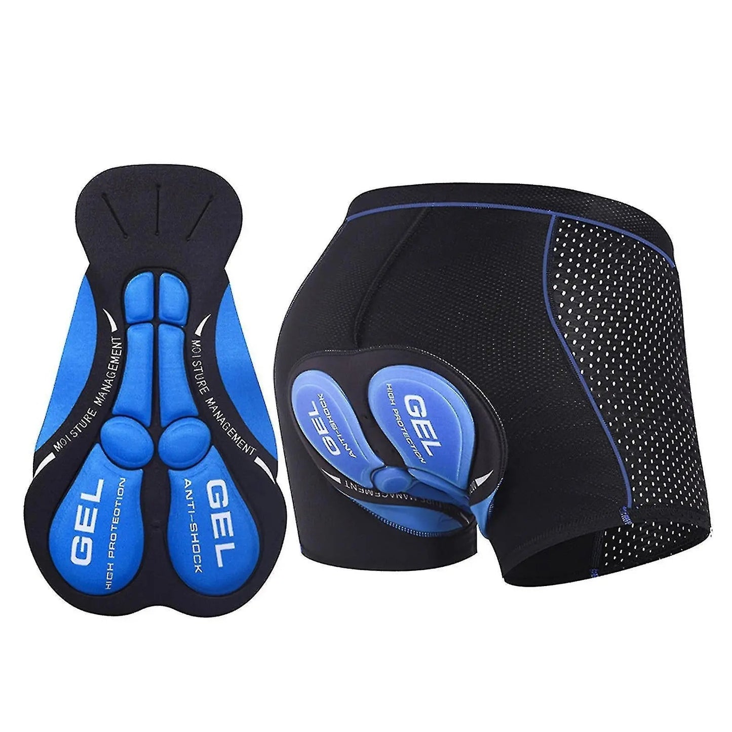 Fietsbroek met Gelvoering Ademend en Schokabsorberend Unisex