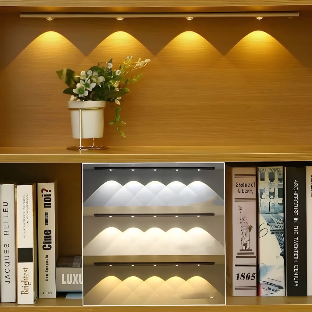 Draadloos oplaadbaar led lampje met bewegingssensor