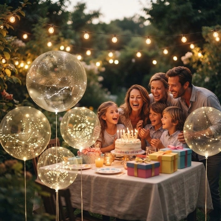 LED Ballonset Voor Warm En Sfeervol Licht Bij Feestelijke Gelegenheden