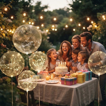 LED Ballonset Voor Warm En Sfeervol Licht Bij Feestelijke Gelegenheden