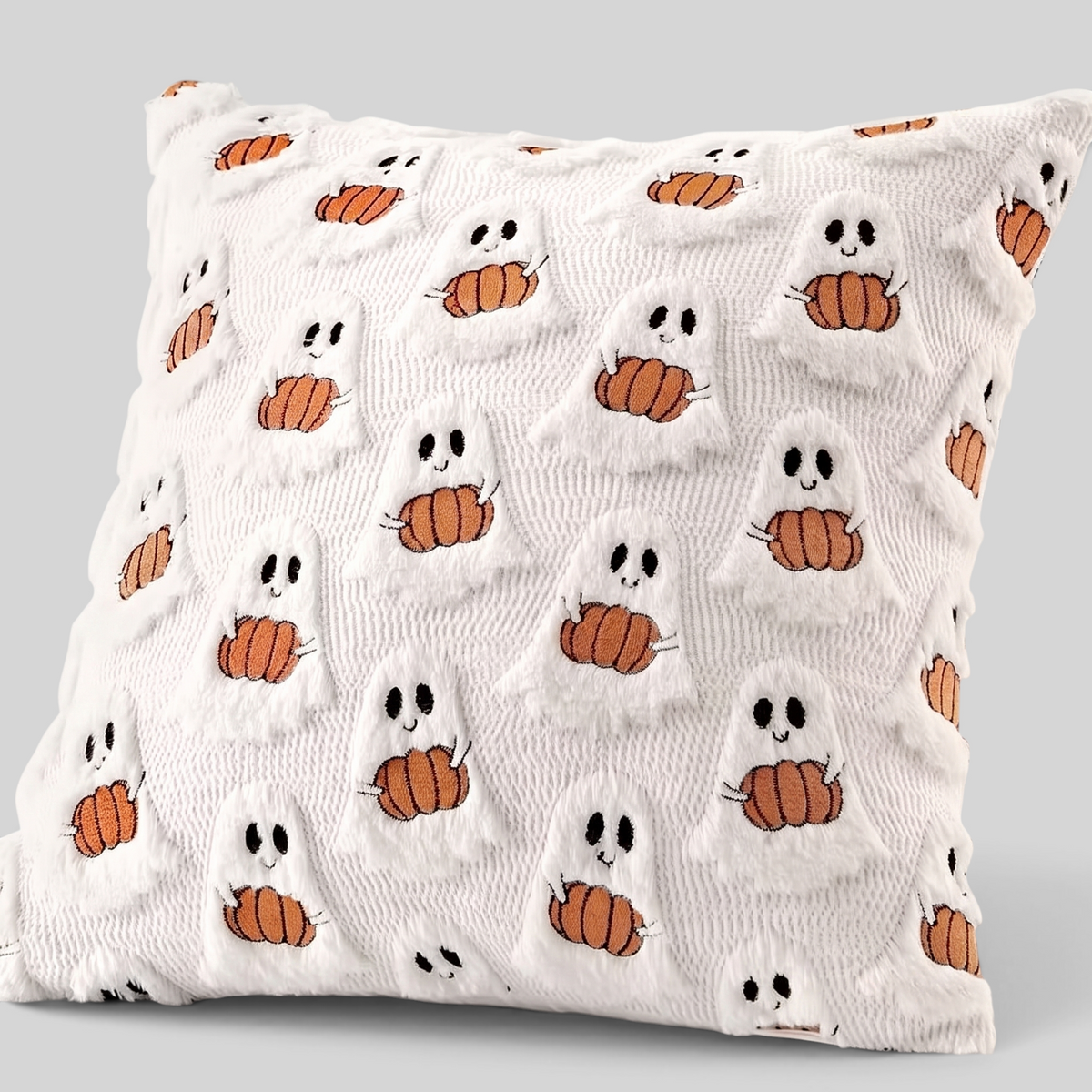 Halloween-kussenhoes met Geesten- en Pompoenreliëf