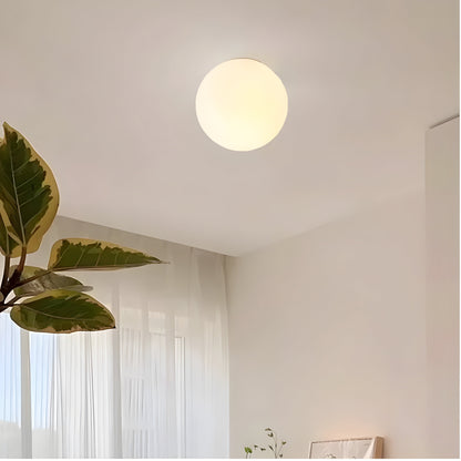 Wandlamp Met Matglazen Bol Voor Zachte En Sfeervolle Lichtverdeling