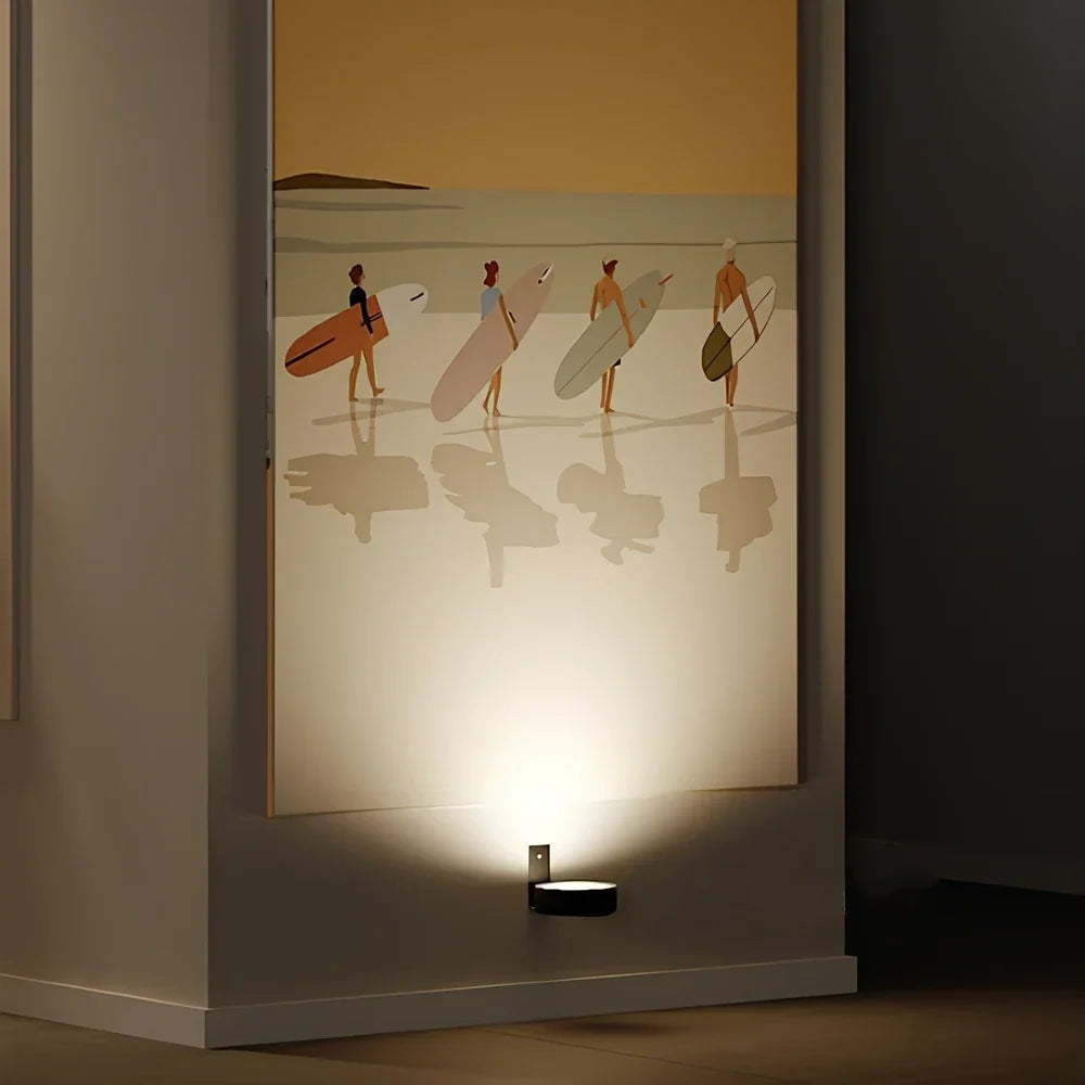 Draadloze LED Schilderijverlichting met Afstandsbediening – 4 Stuks