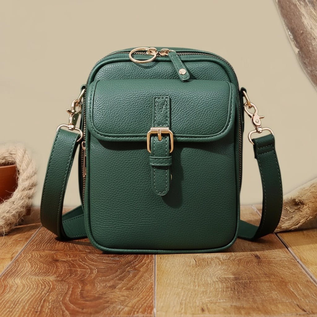 Compacte Crossbody Tas Met Antidiefstalrits Voor Veilig Dagelijks Gebruik