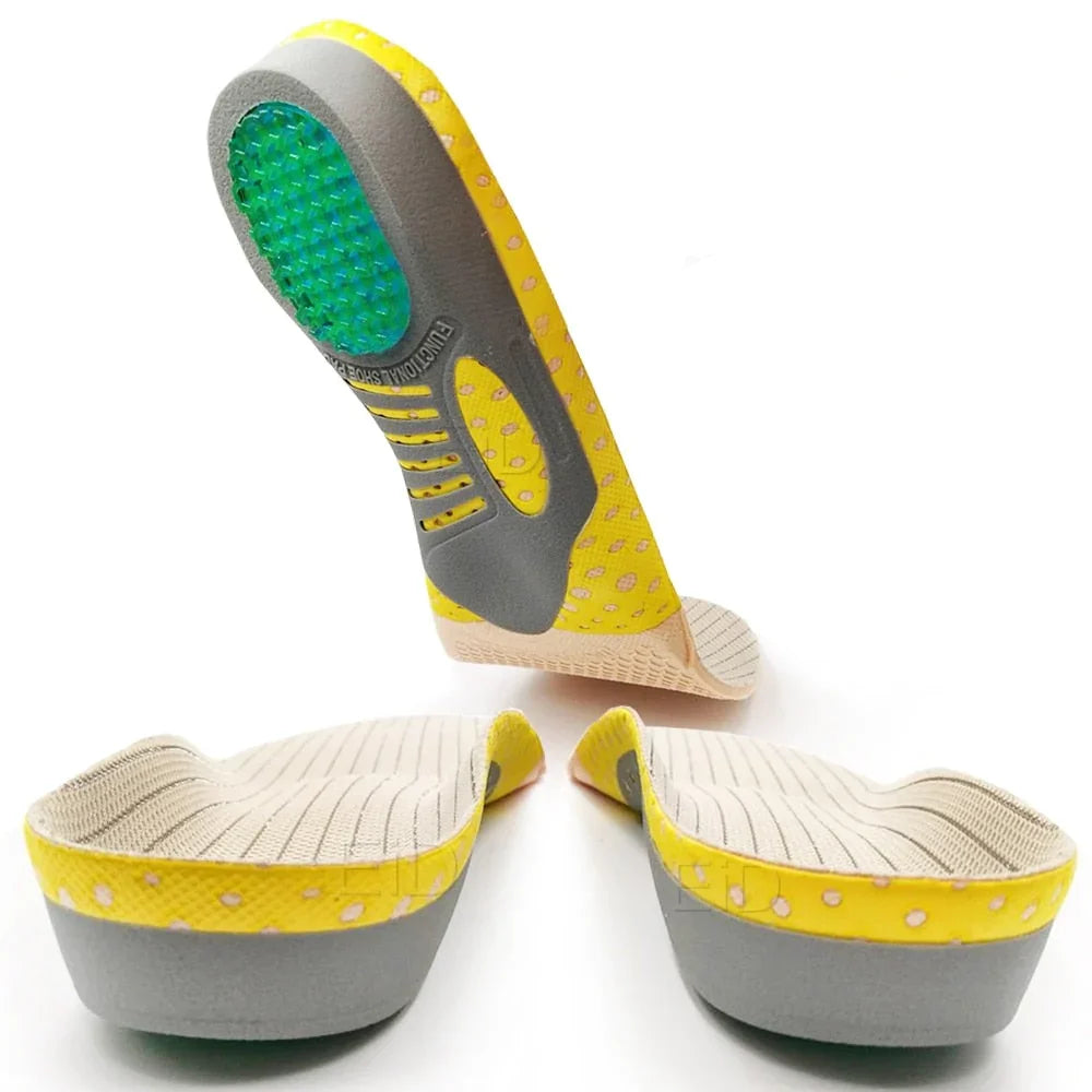 Premium Supportive Gel Inlegzolen met U Vorm Hiel en Voetboog Ondersteuning