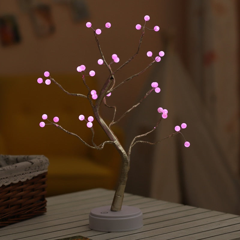 Fairy Licht Boom Met Flexibele Takken En Dagelijkse Sfeervolle Verlichting