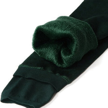 Thermische Dameslegging Fleece Met Warme Voering En Dagelijkse Comfortabele Pasvorm