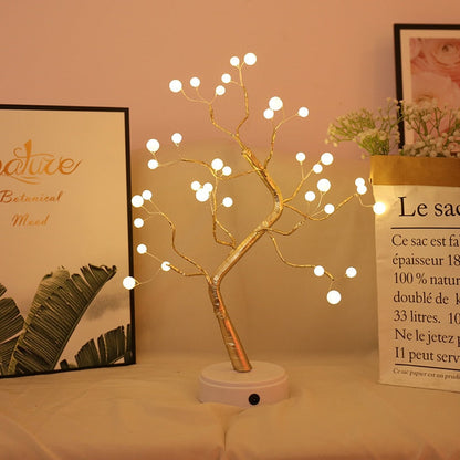 Fairy Licht Boom Met Flexibele Takken En Dagelijkse Sfeervolle Verlichting