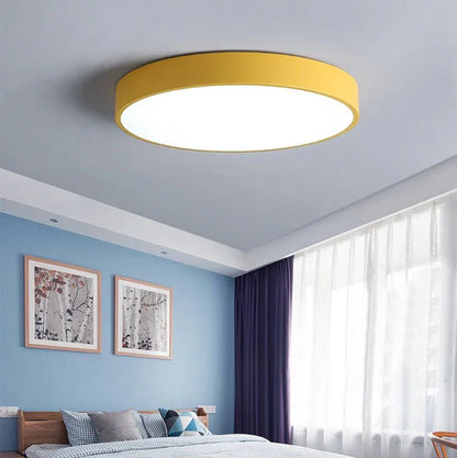 Ronde Led Plafondlamp Met Vast Armatuur